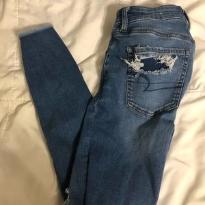 Distressed Skinny Jeans